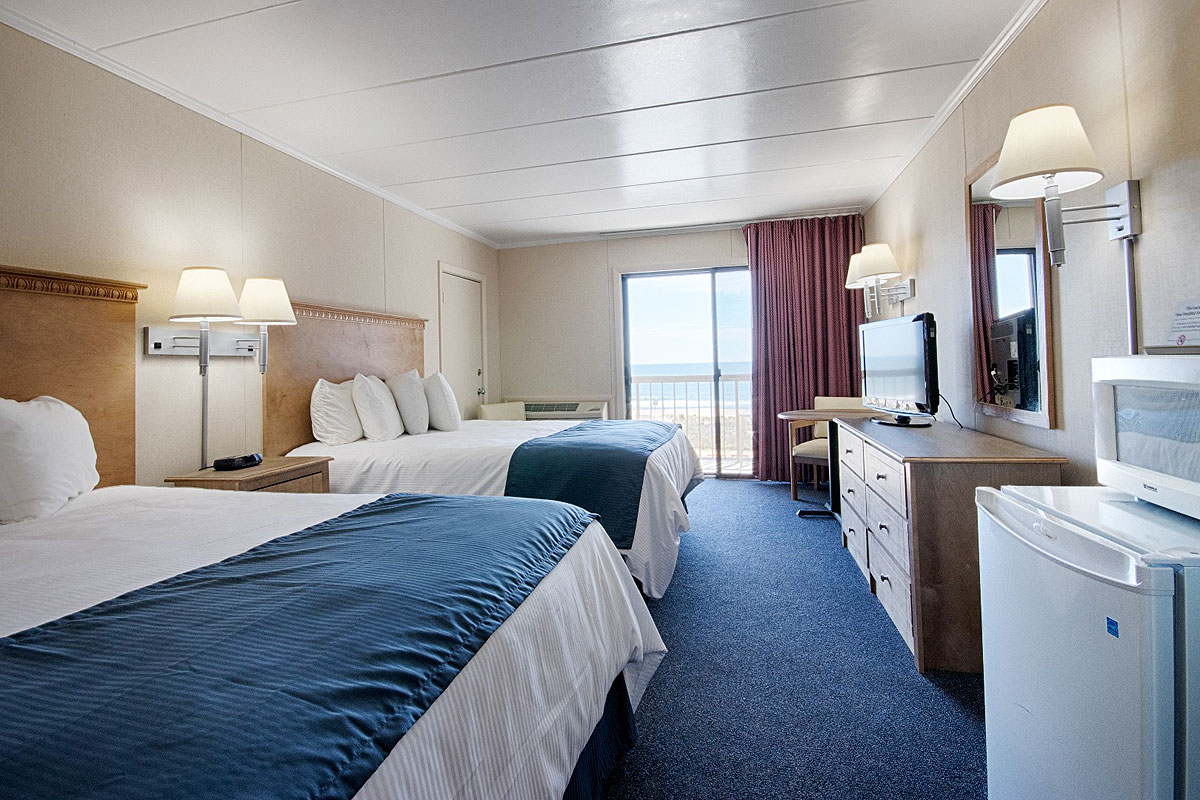 flamingo motel Room flamingo motel Ocean View Room